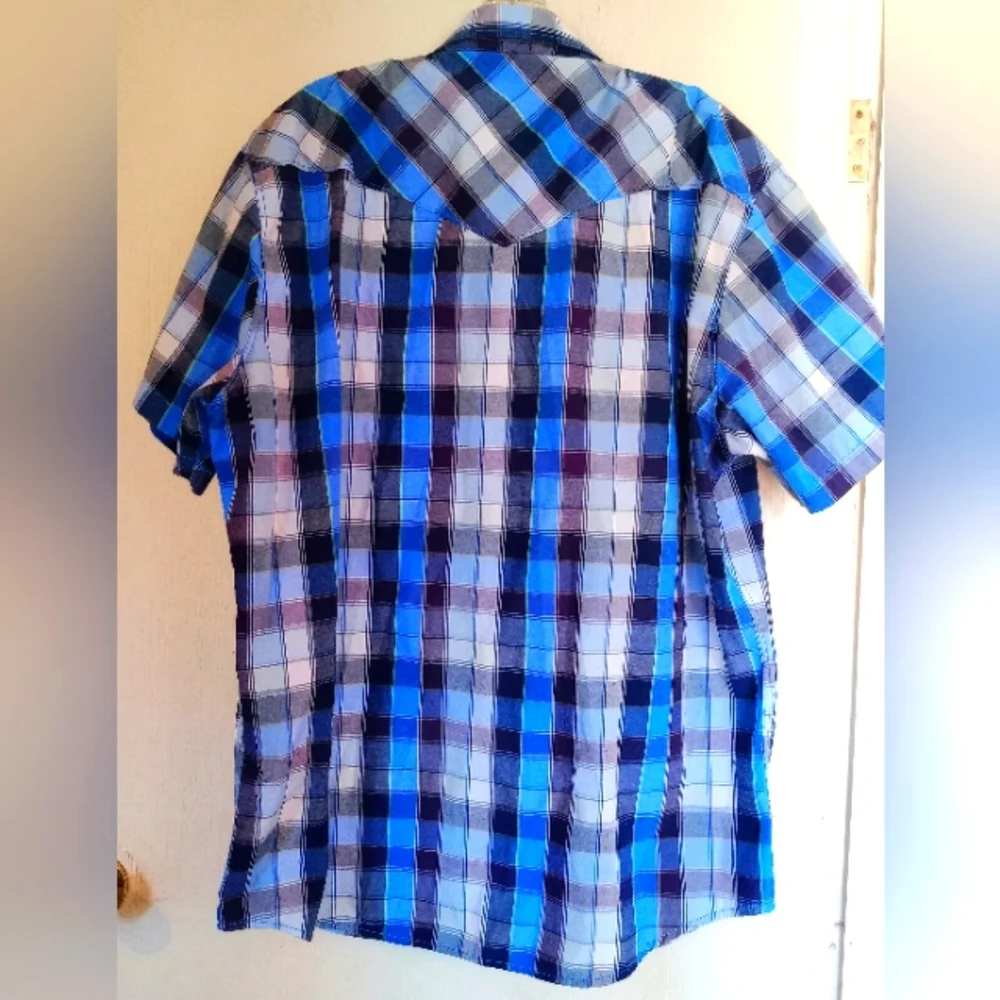Western Shortsleeve Shirt by RCCO sz. 2X - Picture 8 of 9